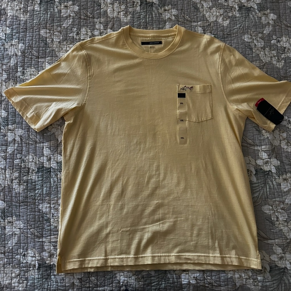 Greg Norman Collection Yellow Short Sleeve Tee